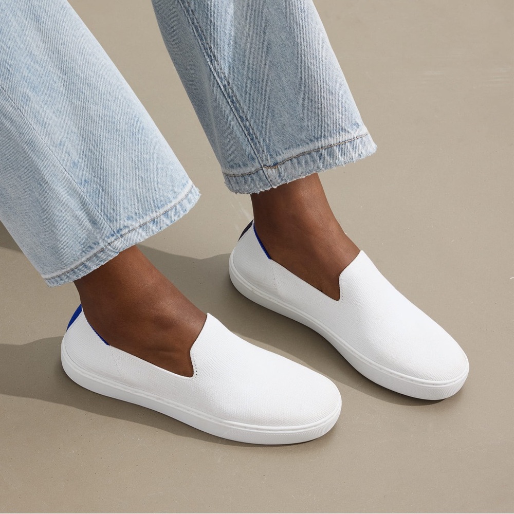 Rothy’s The Original Slip‎ on Sneaker in White